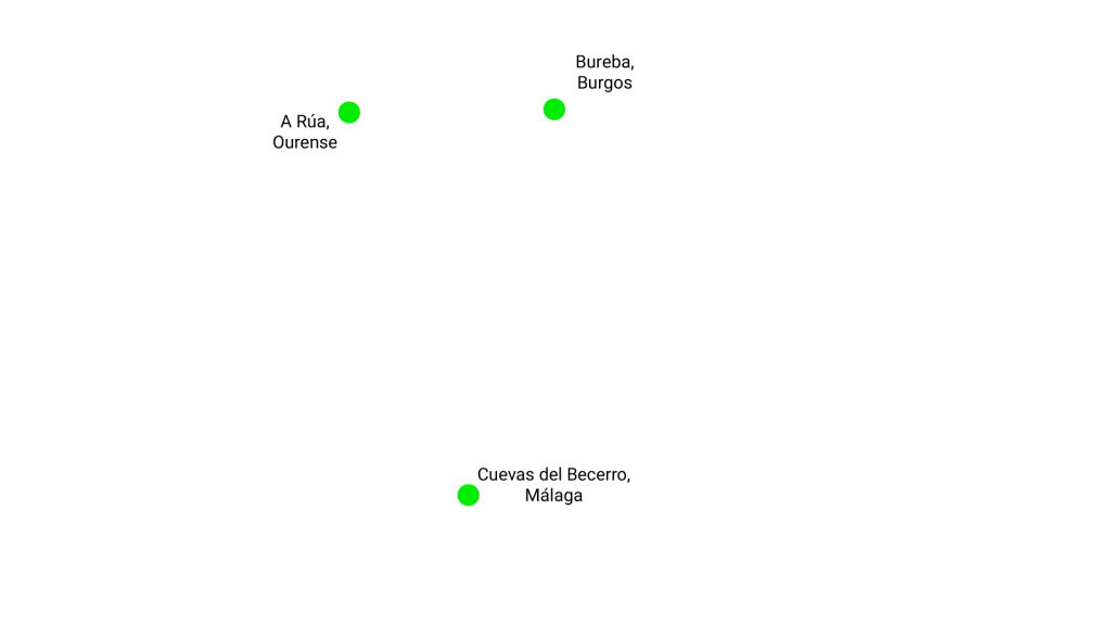 Mapa demostradores